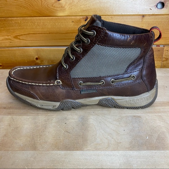 sperry men's boots waterproof